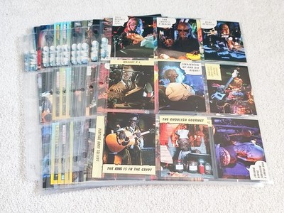 1993 CARDZ TRADING CARDS - TALES FROM THE CRYPT SET #'s 1-110 + H-1 HOLO & T-1