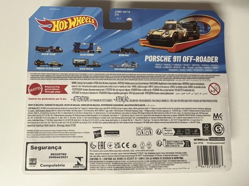 Hot Wheels Track Fleet Porsche 911 Off Roader 1:64 Hauler - Picture 4 of 4