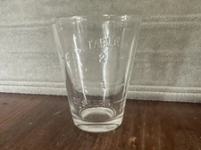 Vtg Glasco measuring 1oz Shot Glass Tea Dessert