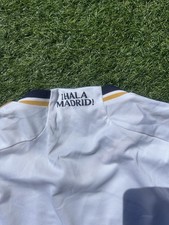 adidas Real Madrid Home Shirt White Short Sleeve Adults Size S