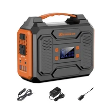 Portable Power Station 300W Solar Generator 280Wh(without Solar Panel), 110V ...