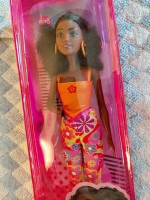 African American Barbie in Box New ages 3+, in zipper box orange and pink 