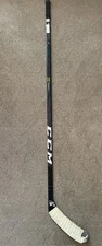 CCM Ribcore Trigger ASY Hockey Stick - San Jose Sharks Timo Meier Game Used Left