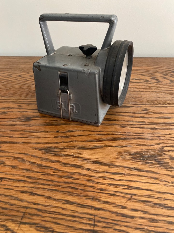 BARDIC BRITISH RAIL TRAIN DRIVERS TORCH LAMP STAMPED B. R. | eBay UK