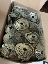 Grip Rite 1-1/4” .120” Smooth Galvanized Collated Roofing Nails 7200 ct Pro Pack