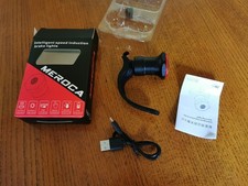 Meroca Smart Bike Tail Light Brake Sensing Type-C Waterproof LED Rear Light UK