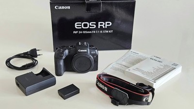 Canon EOS RP 26,2MP Spiegellose Systemkamera - Schwarz (Nur Gehäuse)