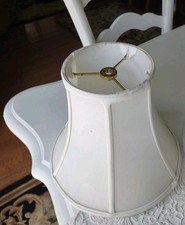 Royal Lamp White Shade Bell Basic Lampshade 8x10"