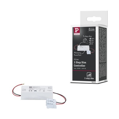 ULine Zubehör 3-Step-Dimmer max. 200W 48V 80x35 mm Weiß