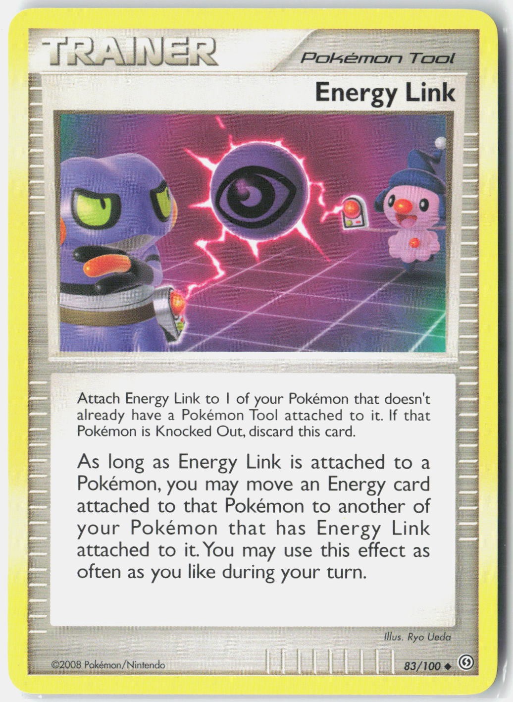 Energy Link Stormfront 83/100 Pokemon Card