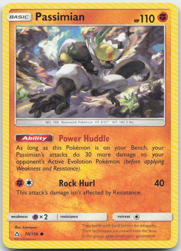 Pokemon : Passimian Ultra Prism 70/156 : C