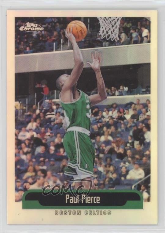 1999-00 Topps Chrome Refractor Paul Pierce #82 HOF 9l1