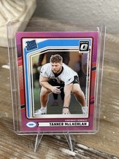 2024 Donruss - Rated Rookie Tanner McLachlan #324 Optic Preview Pink Prizm (RC)