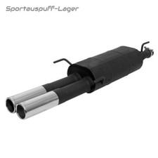 Remus Edelstahl Sportauspuff Opel Astra F Cabrio u. Stufenheck 2x76mm