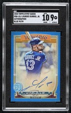 2020 Topps Gypsy Queen Blue 99/99 Lourdes Gurriel Jr SGC 9 MINT Auto 17e2