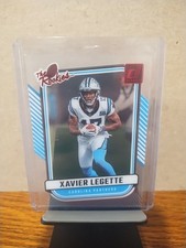 🔥🔥🔥 2024 Clearly Donruss Clearly the Rookies Xavier Legette Red /99 (RC)