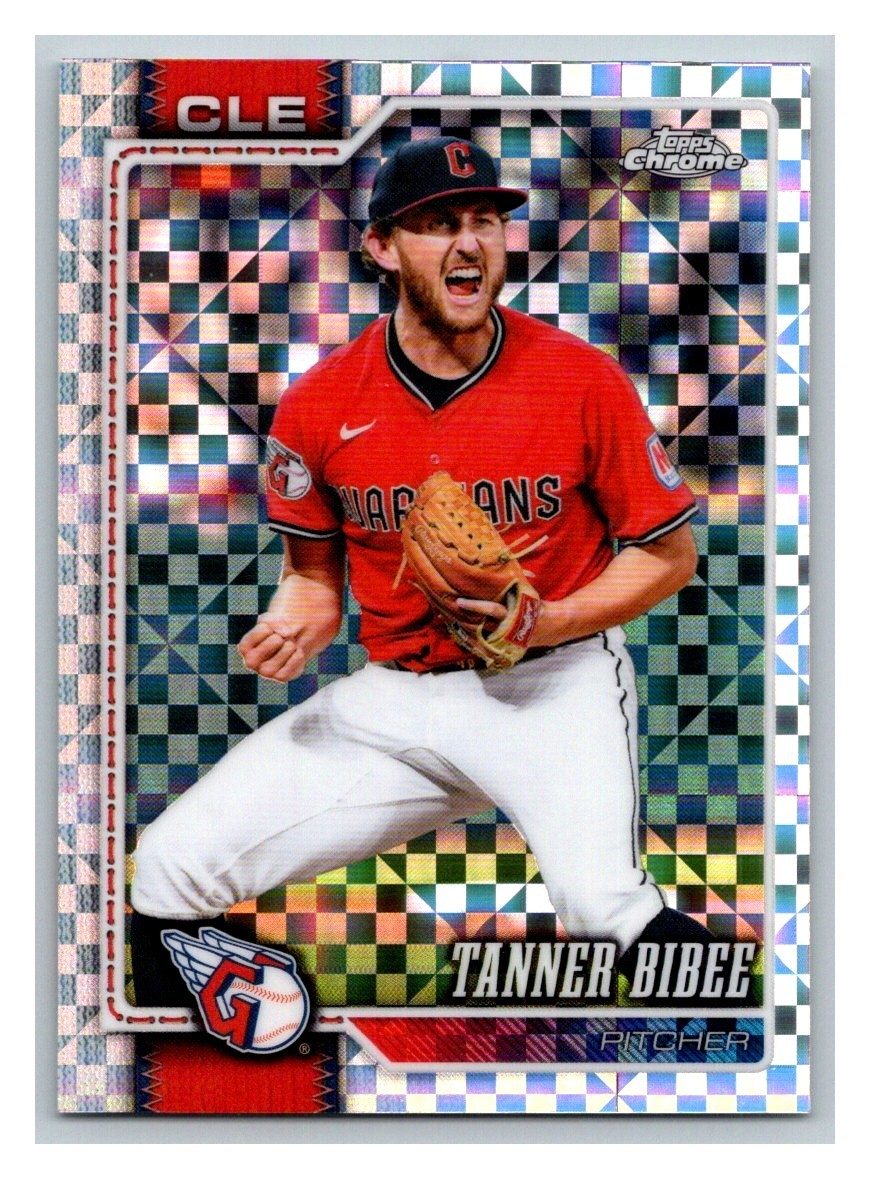 2026 Topps Chrome #89 Tanner Bibee X-Fractors