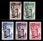 TUNISIA, FRANCE: 1963 STAMPS TUNIS FAIR SCOTT #231-35 SOUND