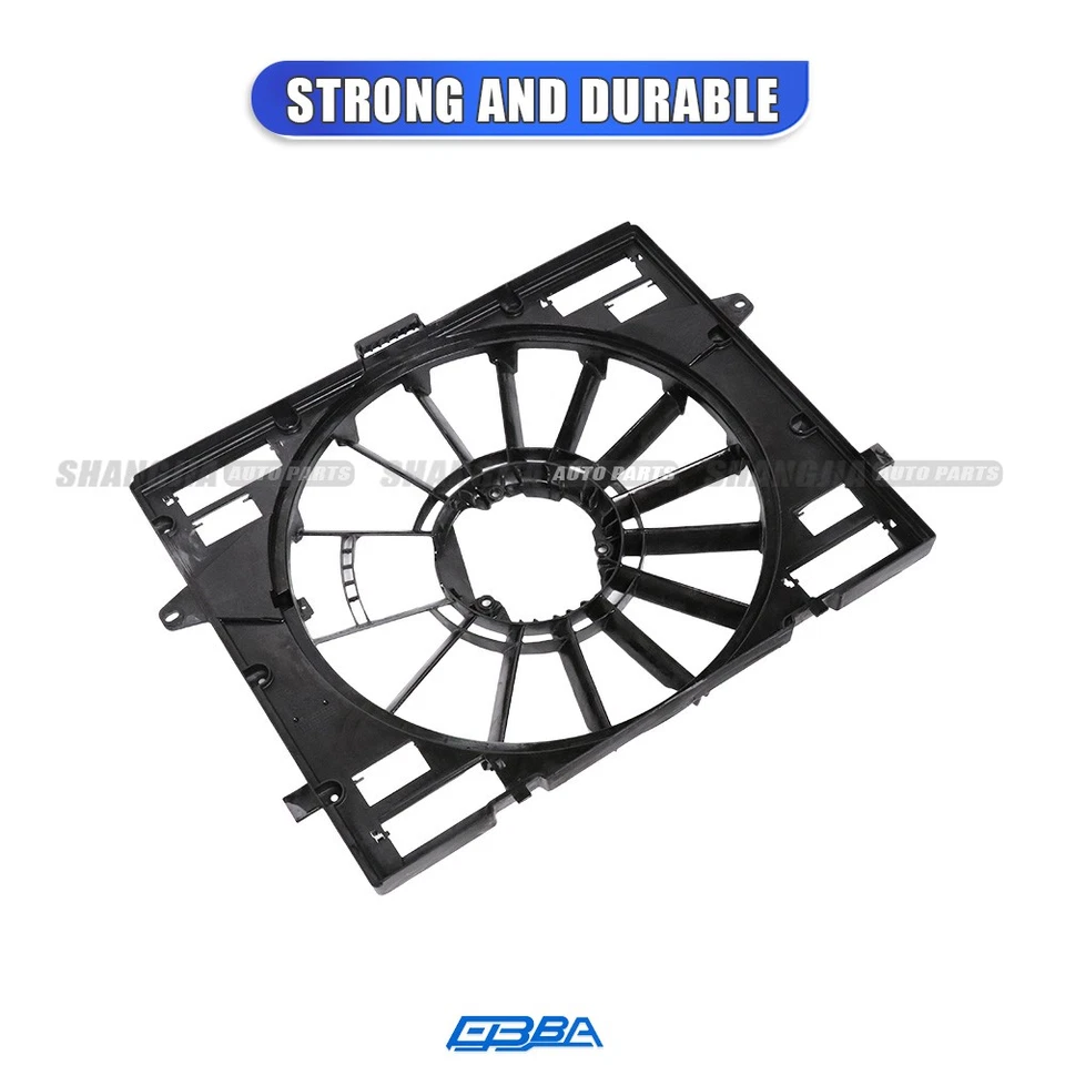 Cubierta del ventilador de refrigeración del radiador OE HY53-8C607 para Aston Martin DB11 DBS 2016-2024 Foto 3 de 4
