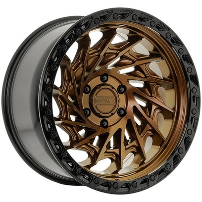 Metal FX M001 Typhoon Truck 20x9 6x5.5'' +0mm Bronze Wheel Rim 20'' Inch