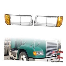 Headlight Bezel Compatible With 1988-2002 Freightliner FLD120 FLD120SD models