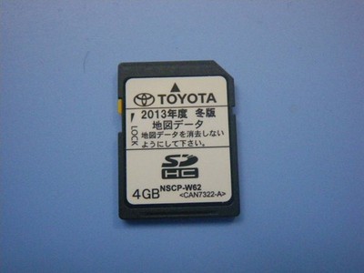 Immediate decision   Toyota genuine SD navigation NSCP-W62 map SD card   R-15
