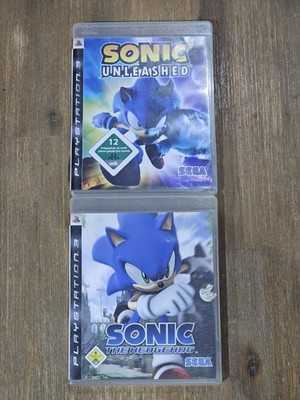 Sonic The Hedgehog & Sonic Unleashed - PlayStation 3 PS3 -Games PAL