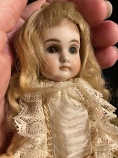 RARE 6" Antique Bisque Head Doll Simon Halbig? Closed Mouth 7 Pc COMPO Body FAB!