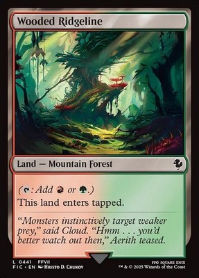 (x4) Wooded Ridgeline 441 Play Set L Normal FIC MTG NM