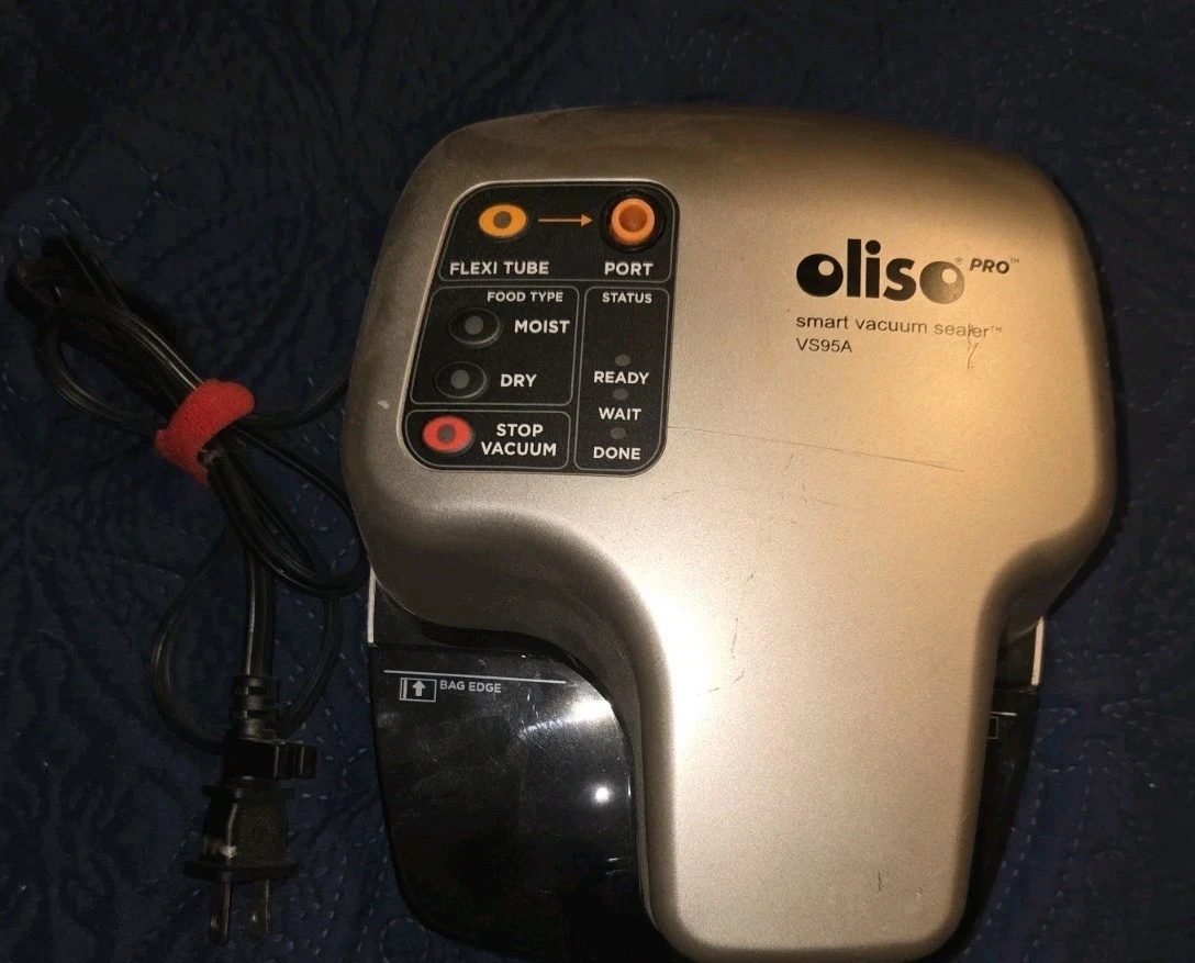 🔥Oliso Pro Smart Vacuum Food Sealer🔥 Model VS95A Working Condition CHARITY