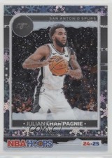 2024-25 Panini NBA Hoops Premium Winter Prizm Julian Champagnie #218 0yg9