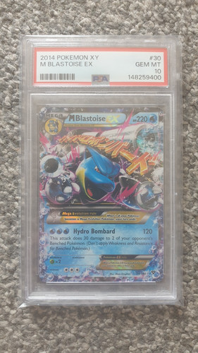 M Blastoise-EX graded PSA 10 for sale on eBay