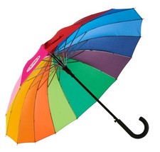 Rainbow Umbrella, Rainbow Umbrella Large, Compact, Windproof, Auto Open, 16...