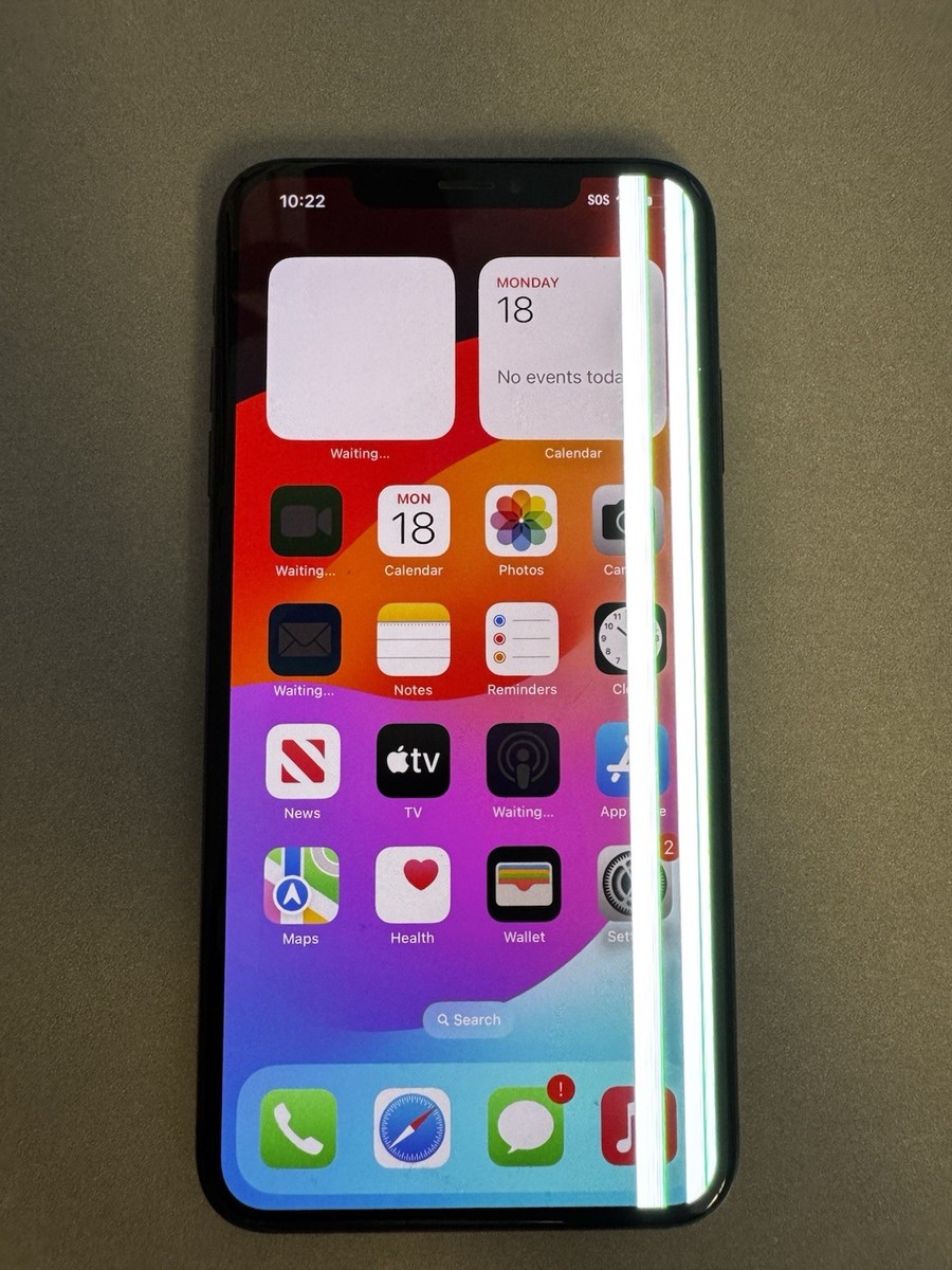 iPhone XS Max 256GB Unlocked Cracked Screen and backplate | eBay