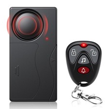 110dB Car Alarm System, Anti-Theft Vibration Alarm with 10 Levels Sensitivity...
