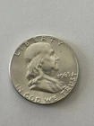 1963 Franklin Half Dollar Full Bell Lines Actual Coin.