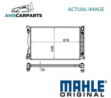 ENGINE COOLING RADIATOR CR 842 000S MAHLE ORIGINAL NEW OE REPLACEMENT