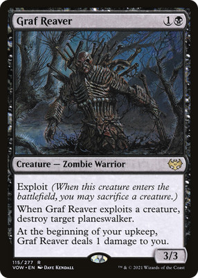 Graf Reaver Rare VOW #115 Near Mint