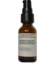 Skin Lightening,Anti-Aging Serum w/ Kojic Acid,Arbutin,Vit C, Hyaluronic acid