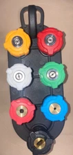 1/4" Quick Connect, 7 Nozzle Tips with Nozzle Holder, 3600 PSI