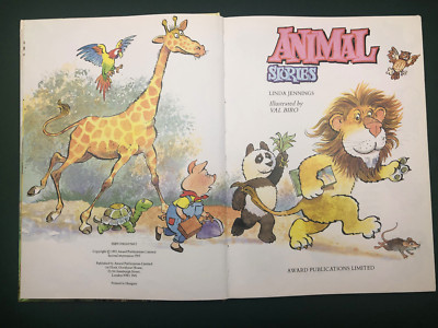Animal Stories by Linda Jennings Val Biro 1993 Limited 2nd Impression Hardcover