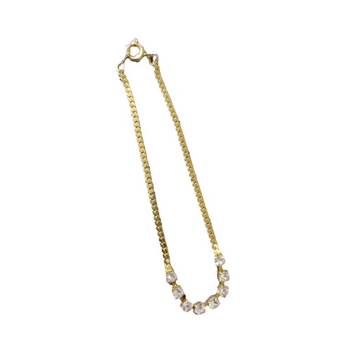 Costume Jewellery Chain Bracelet Gold - Foto 2 di 5