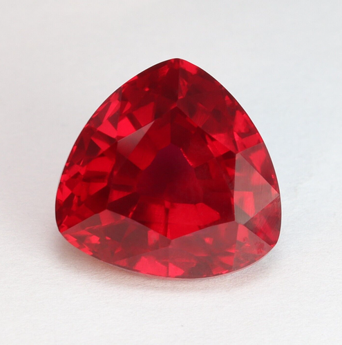 Piedras preciosas sueltas naturales rubí rojo sangre paloma birmana certificada 13,80 quilates sin calentar - Imagen 2 de 8