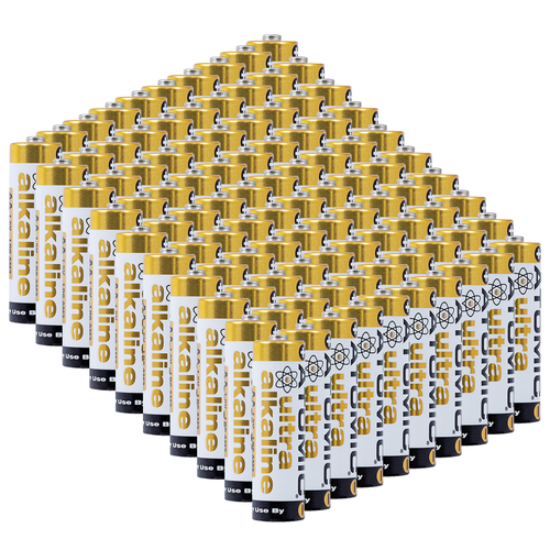 Atomic AA Battery LR6 AM3 Ultra Alkaline High Performance Batteries (100 Count) - Picture 2 of 8