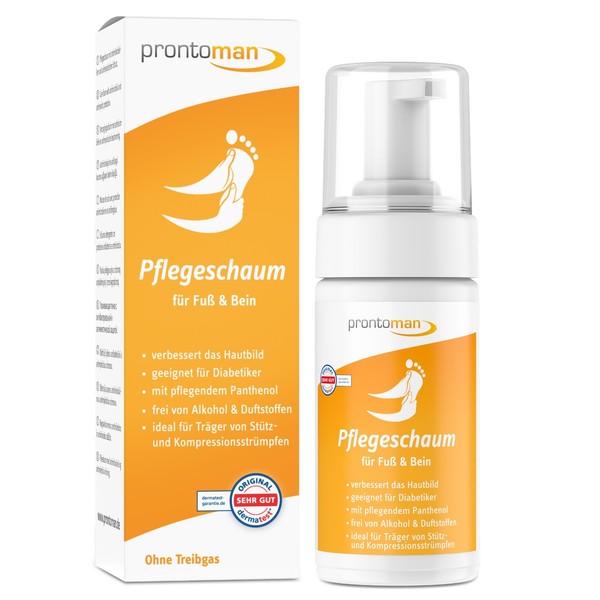"Prontoman \"Pflegeschaum\" - Optimale Pflege FüR Fuß Und Bein (100Ml)"-image