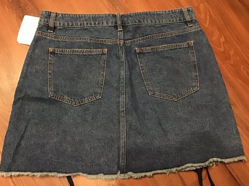 CHELSEA & VIOLET Women’s Sz X-Large Denim Skirt LA018S38 MSRP $49 NWT - Picture 2 of 4