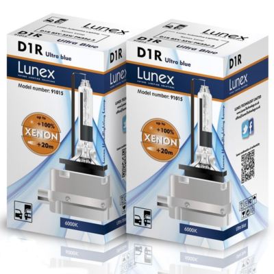 2 x D1R Genuine LUNEX XENON BIRNE ERSATZ FÜR PHILIPS, GE ODER OSRAM - 6000K