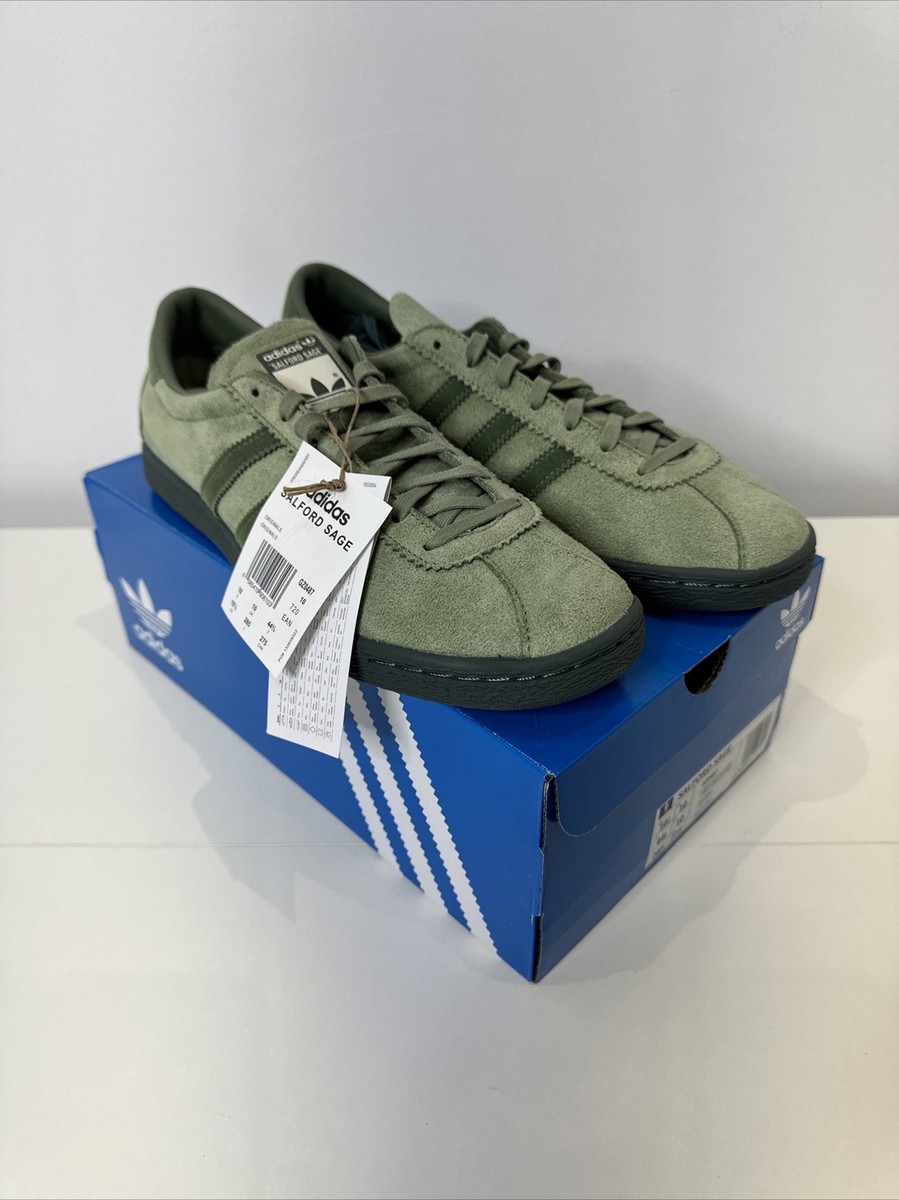 Men's Adidas Spezial Salford Sage UK 10 BNIBWT Oi Polloi Exclusive