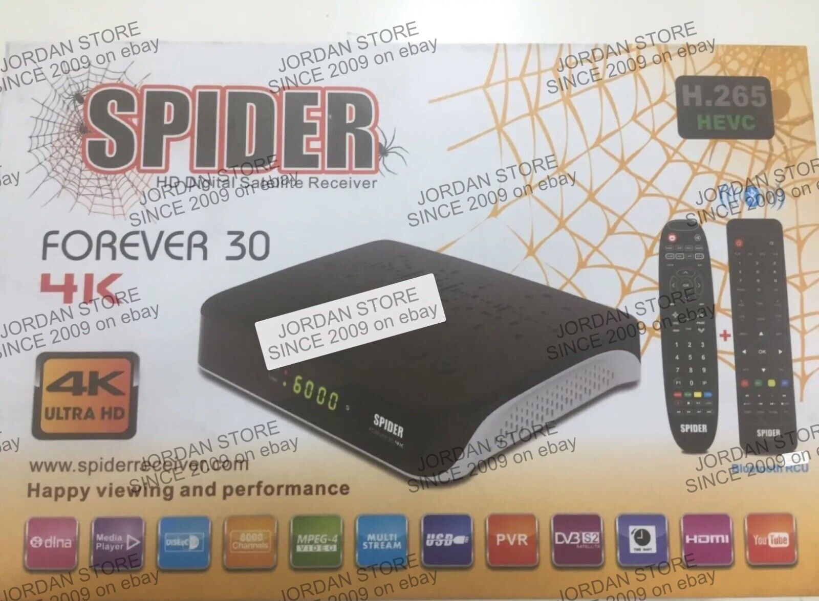 SPIDER FOREVER 30 4K satellite receiver 10 YEARS eBay