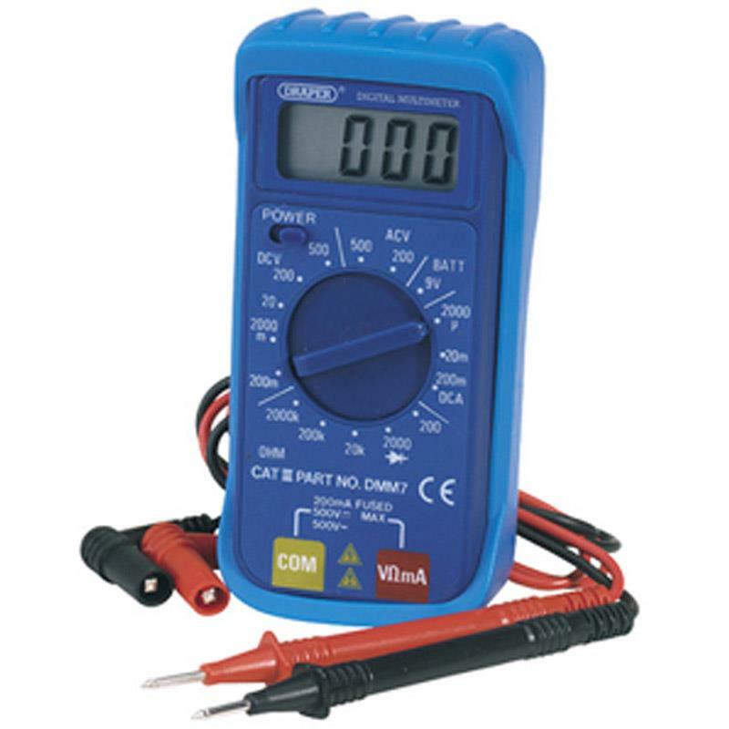 Draper 16 Function Digital Multimeter - Image 4